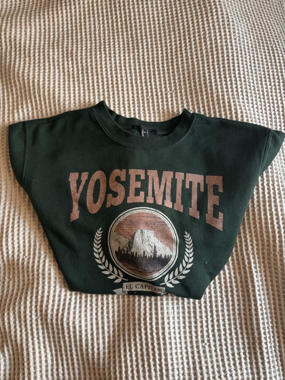 Forever21 crew neck sweater Yosemite national park
